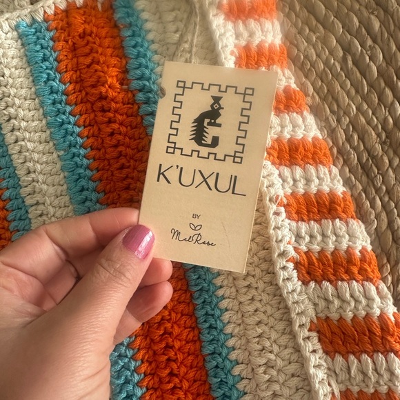 K'UXUL Guatemala Crochet Bags NWT bohemian - Picture 2 of 6